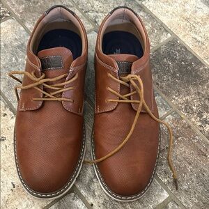 Ashford Hays Men's Tan Leather Oxfords